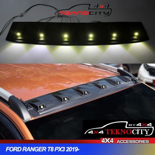 RANGER T7 2015-2019 TAVAN KEPİ-MOONVİSÖR TURUNCU LEDLİ ABS PLASTİK